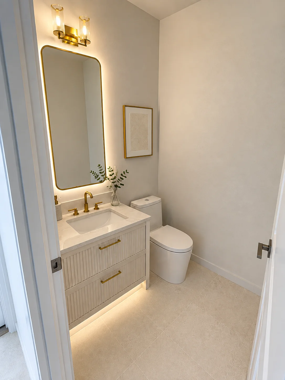 Bathroom remodel by Lux Construction Group